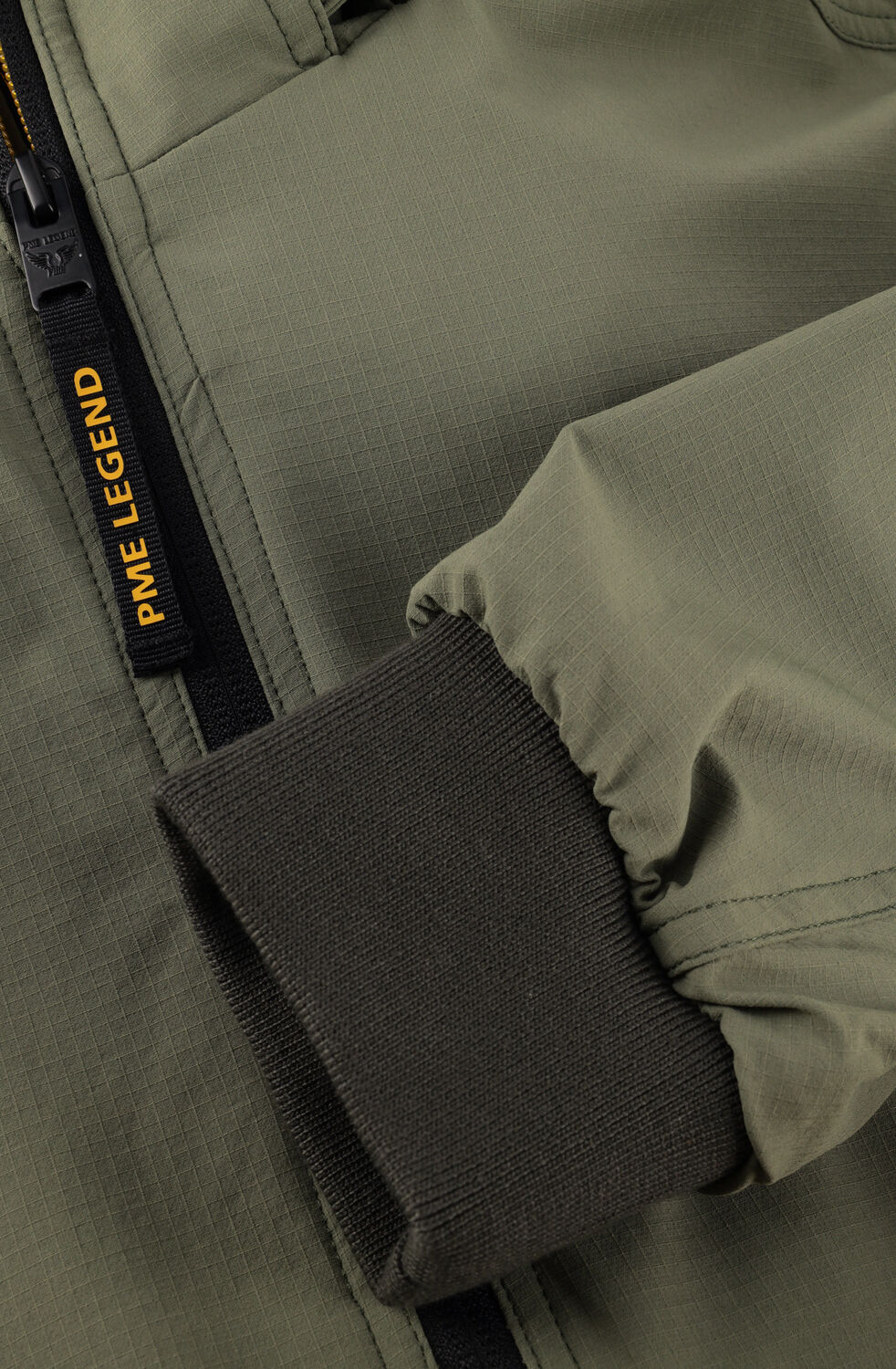 Khaki PME LEGEND Jack STRETCH FLIGHTJACKET - large