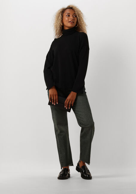 Zwarte MY ESSENTIAL WARDROBE Coltrui EMMAMW KNIT ROLLNECK PULLOVER - large