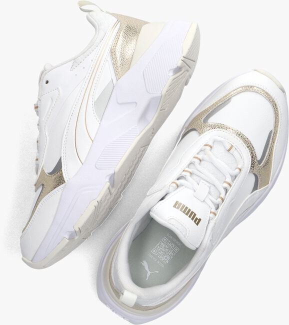 Witte PUMA Lage sneakers CASSIA - large