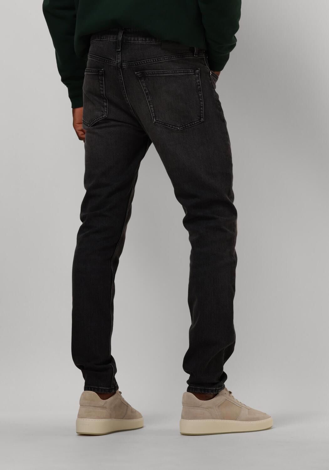 CALVIN KLEIN Heren Jeans Slim Taper Antraciet