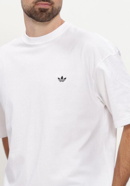 Witte ADIDAS T-shirt ESS TEE - large