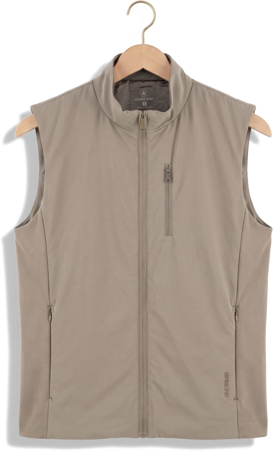AIRFORCE Heren Jassen Lex Bodywarmer Taupe