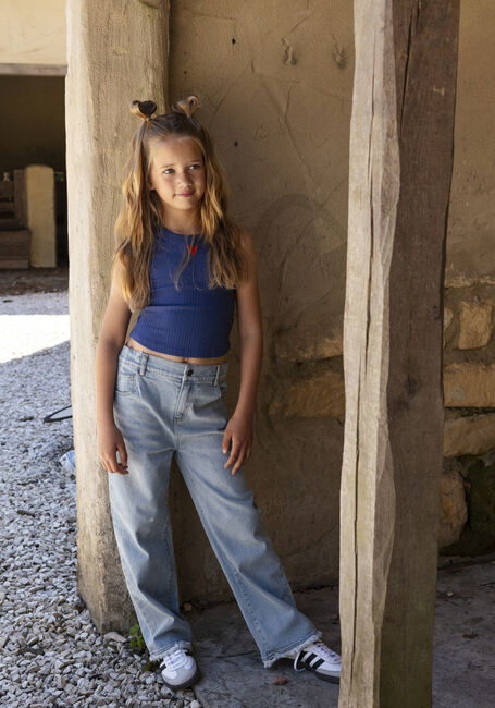 Blauwe AMMEHOELA Top ELYN - large