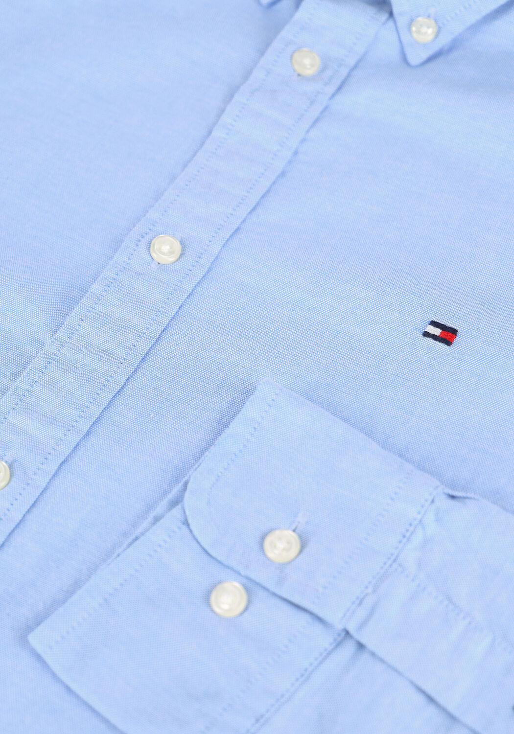 Blauwe TOMMY HILFIGER Casual overhemd CORE STRETCH SLIM OXFORD SHIRT - large