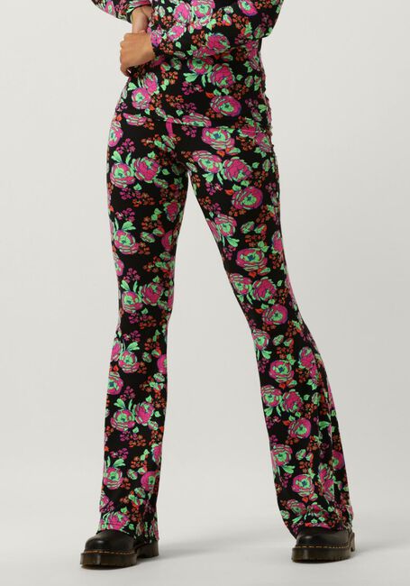 Zwarte REFINED DEPARTMENT Flared broek ABBA - large