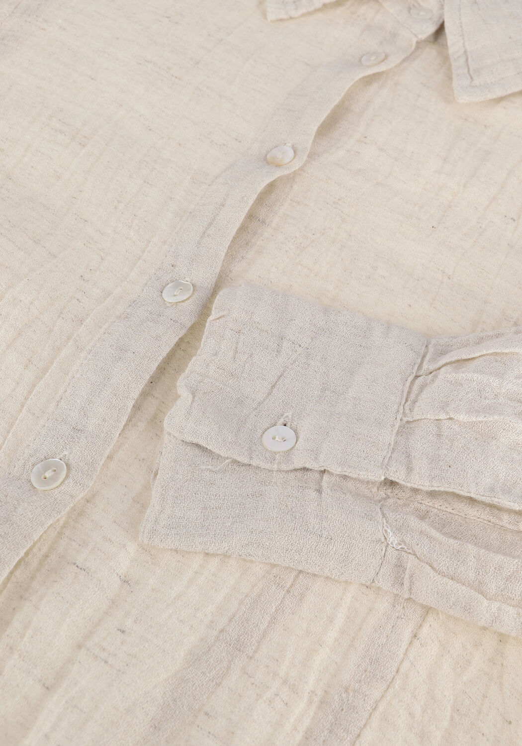 Ecru BY-BAR Blouses MICK SLUB BLOUSE - large