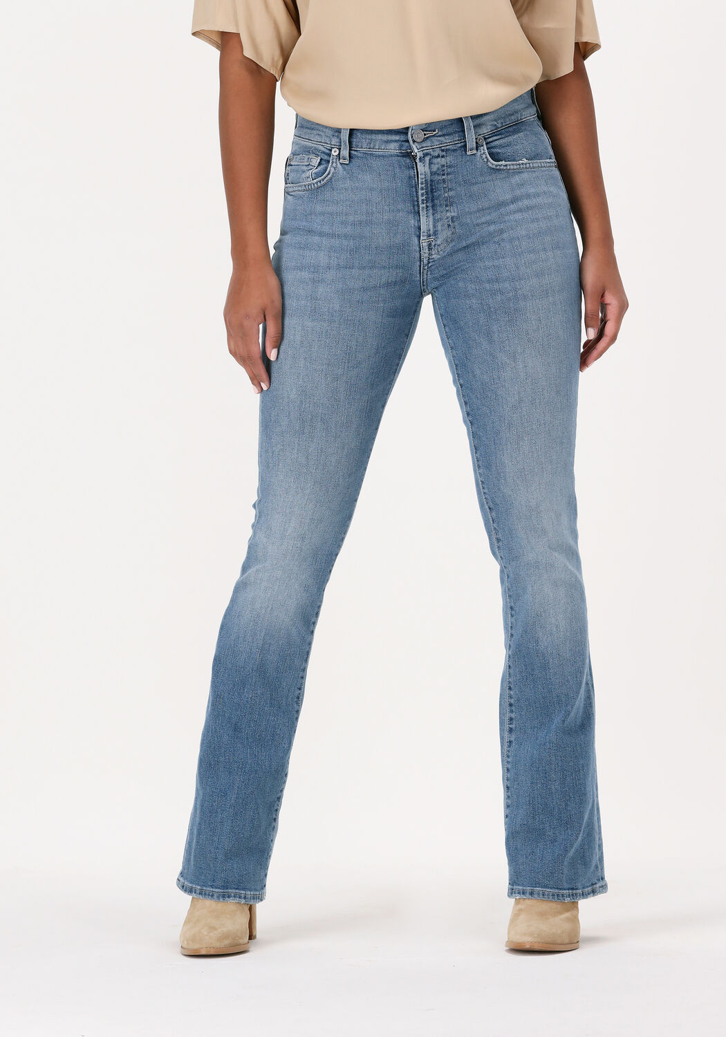 NA-KD Denim Misslisibell X Bootcut Jeans in het Blauw Dames Kleding voor voor Jeans voor Bootcut jeans 