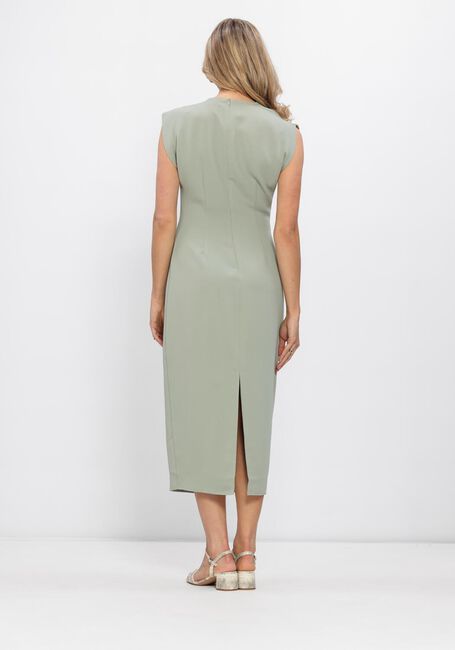 Groene LINA LOCCHI Midi jurk LL-ALESSANDRA - large