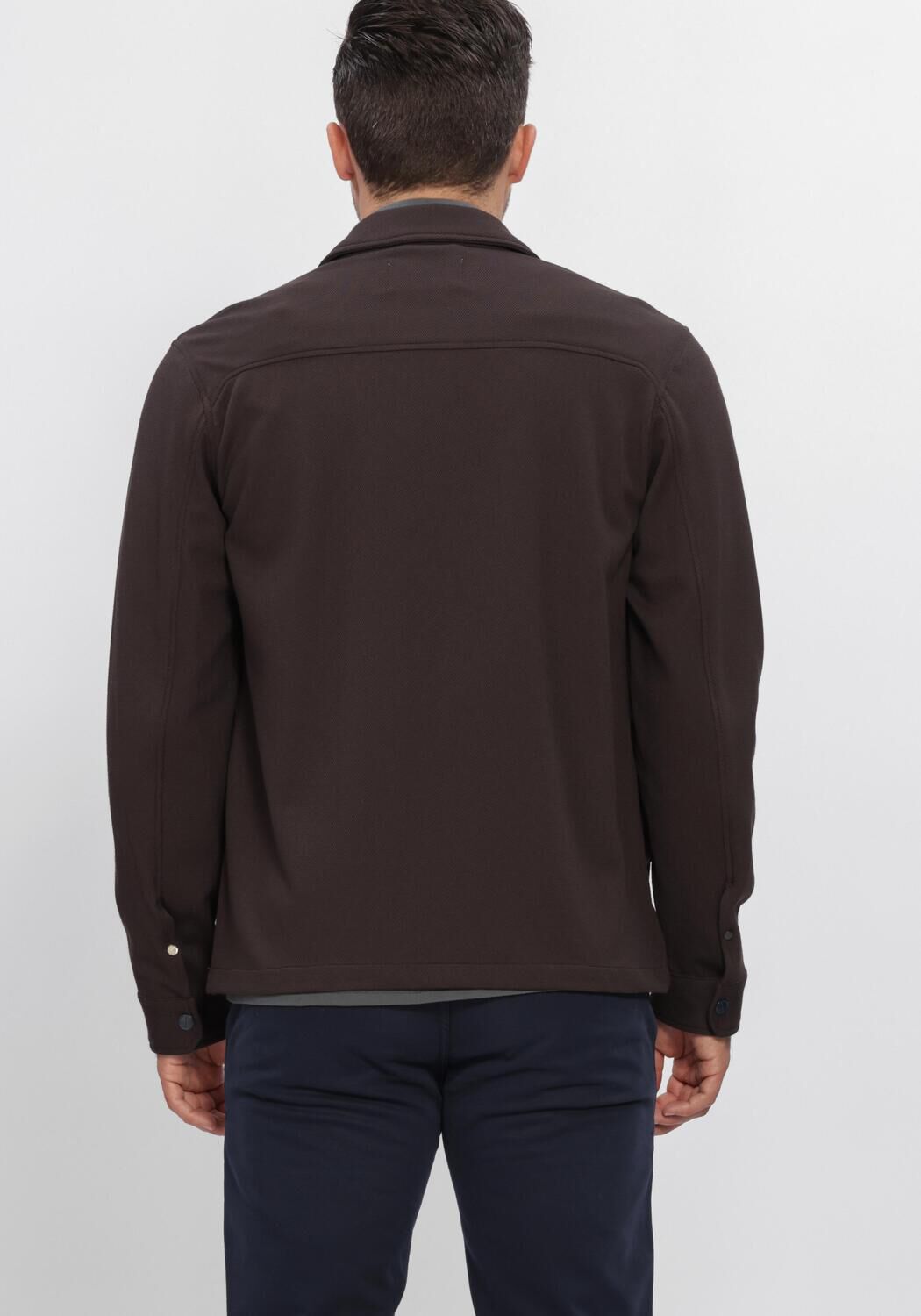 Bruine DSTREZZED Overshirt DS_PIKE OVERSHIRT - large