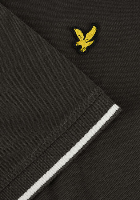 Donkergrijze LYLE & SCOTT Polo TIPPED POLO SHIRT Donkergrijze LYLE & SCOTT Polo TIPPED POLO SHIRT - large