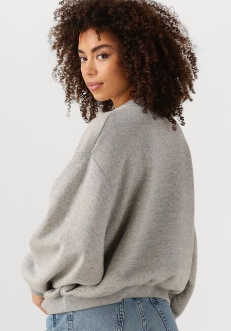 Grijze BY-BAR Sweater BIBI PATCHWORK SWEATER - large