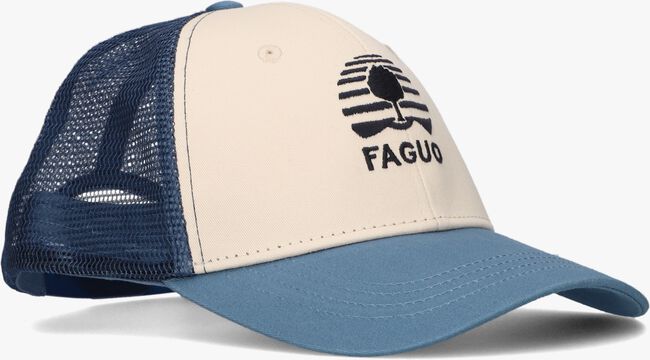 Blauwe FAGUO Pet TRUCKER CAP HEADS COTTON - large