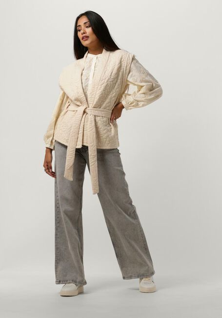 Gebroken wit SUMMUM Blouses BLOUSE SMALL FLOWER 3D - large