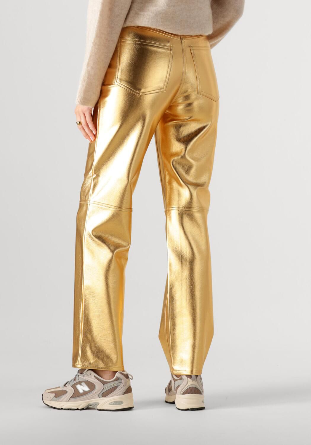 EDITED Dames Broeken Oona Trousers Goud