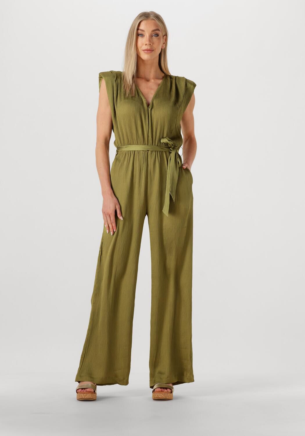 SUNCOO Dames Jumpsuits Taylor Olijf
