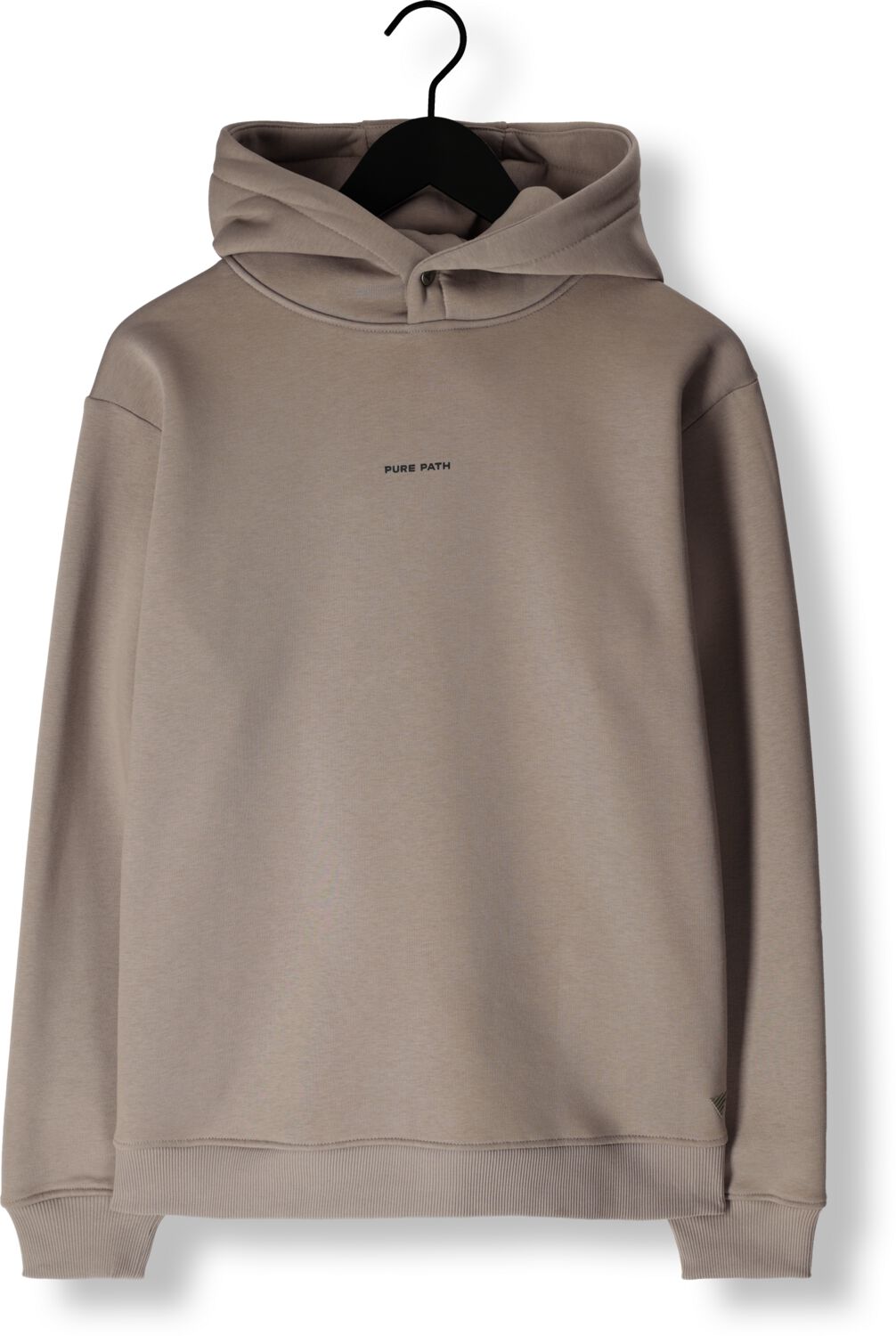 PURE PATH Heren Truien & Vesten Loose Fit Sweaters Hoodie303 Taupe