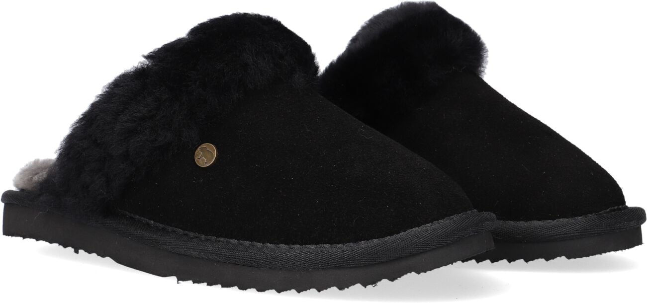 Warmbat Meisjes Pantoffels Flurry Kids - Zwart, foto 2
