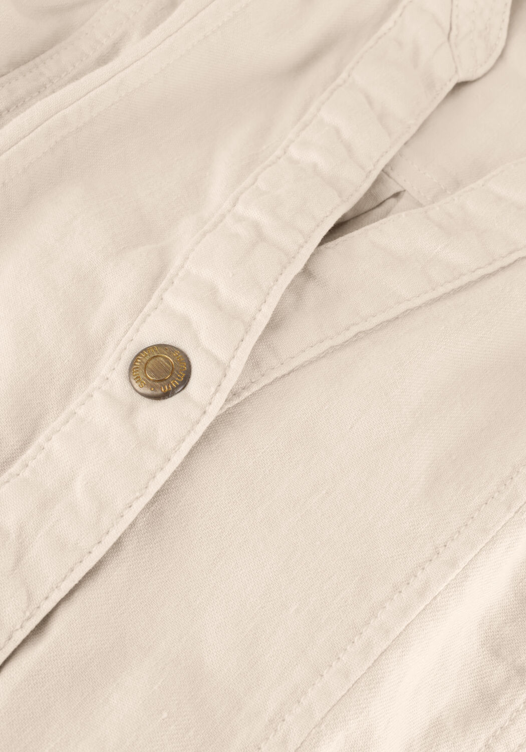 Gebroken wit SUMMUM Jumpsuit JUMPSUIT COTTON LINEN STRETCH - large