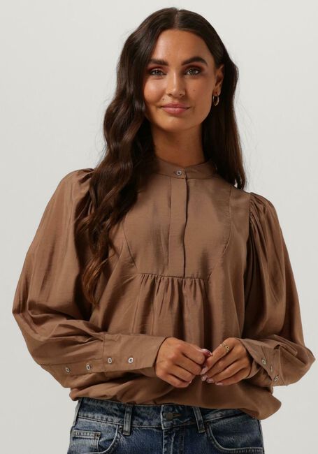 Bruine CO'COUTURE Blouses CALLUM VOLUME SHIRT - large