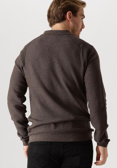 Bruine DSTREZZED Trui MERCURY POLO - large