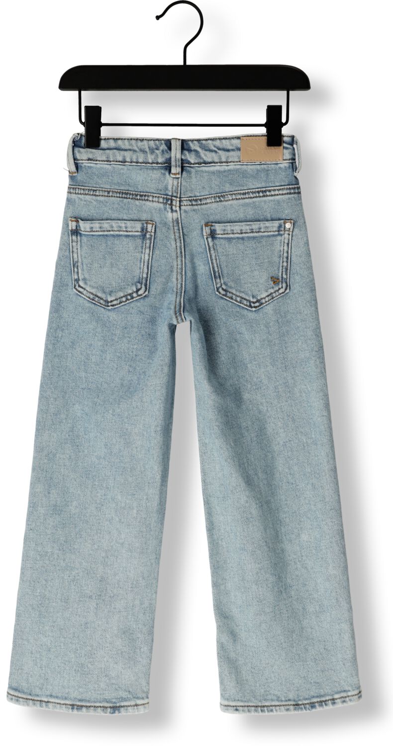 DAILY7 Meisjes Jeans 2300 Wide Fit Blauw