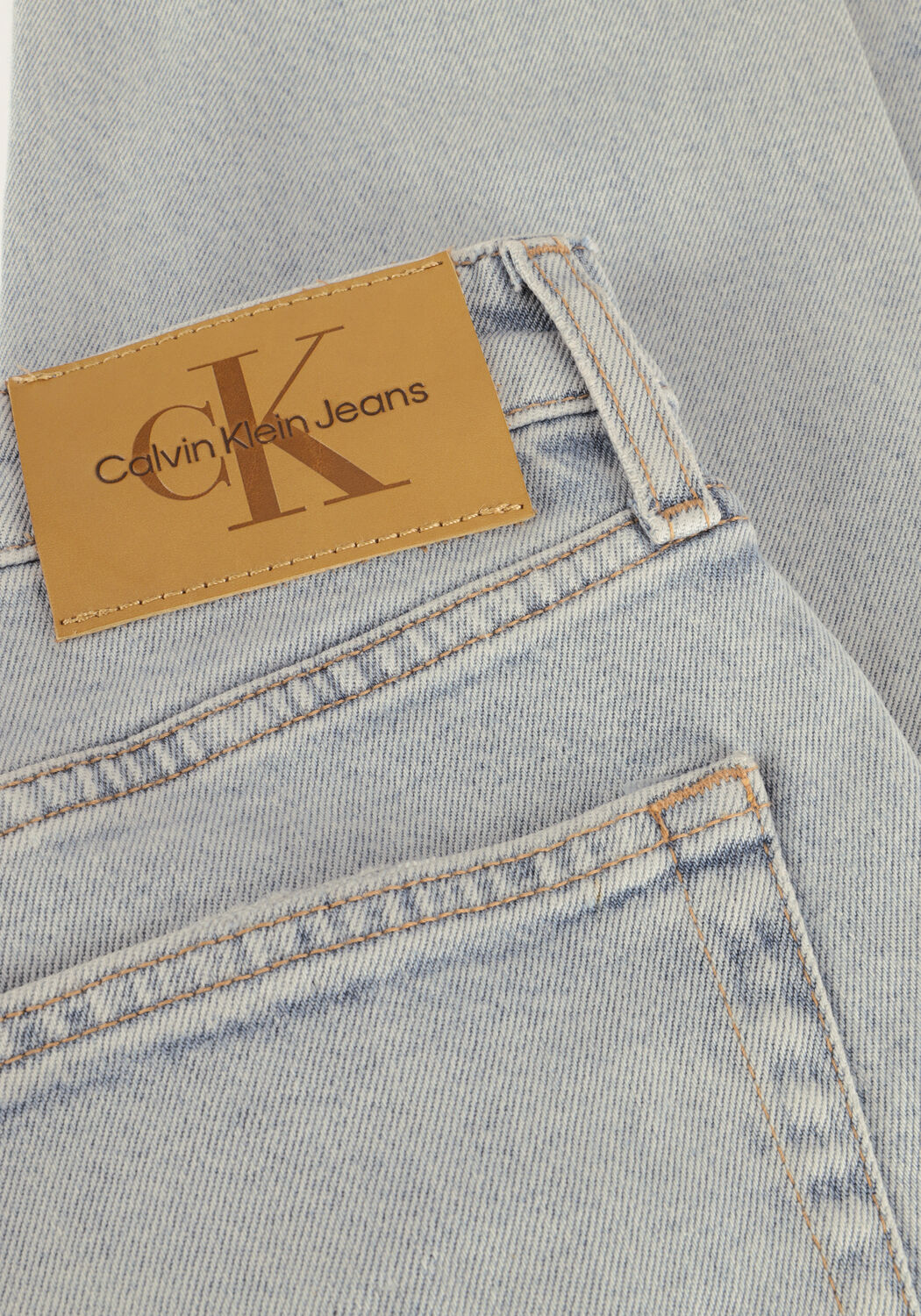 Blauwe CALVIN KLEIN Slim fit jeans SLIM TAPER - large