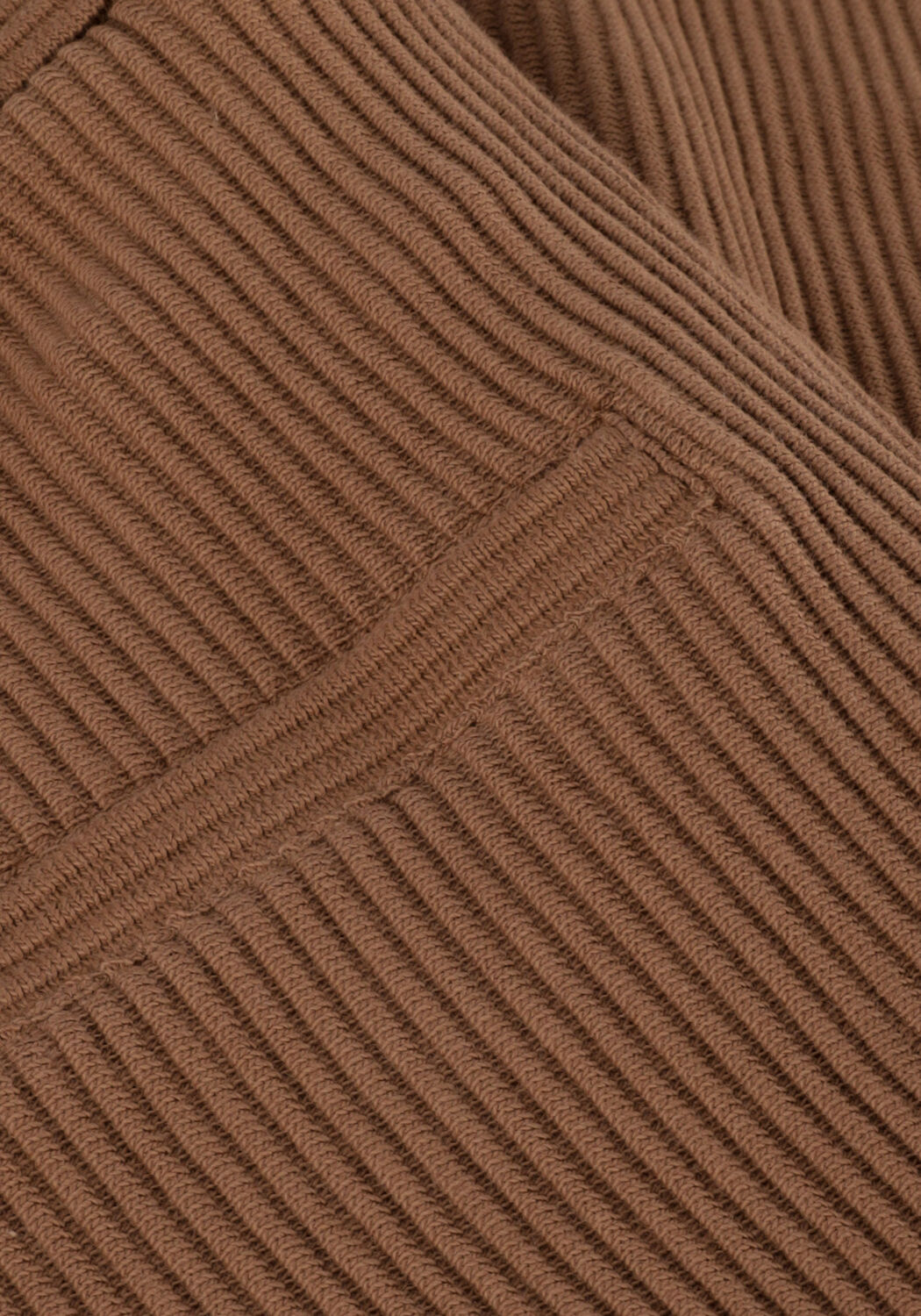 Bruine SIMPLE Flared broek FLAIR JER-ORG-COT-22-3 - large