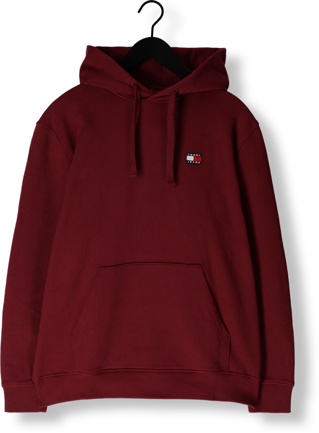 TOMMY JEANS Heren Truien & Vesten Tjm Reg Badge Hoodie Ext Paars
