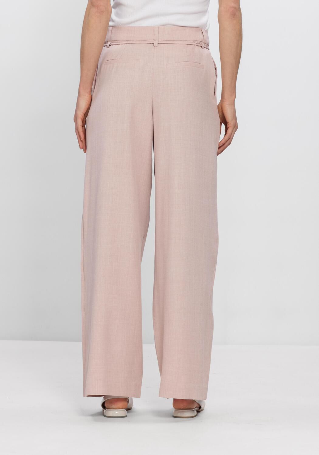 Roze Y.A.S. Broeken YASMIMI MW PANT - large