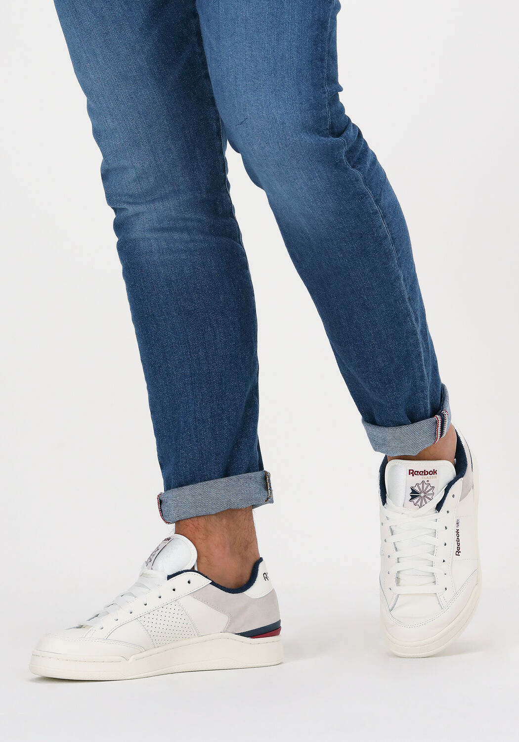 Witte REEBOK Lage sneakers AD COURT MEN - large