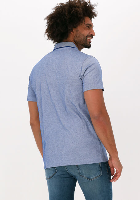 Lichtblauwe SELECTED HOMME Polo SLHLEROY COOLMAX SS POLO B NOO - large