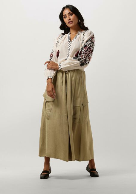 Gebroken wit SUMMUM Blouses TOP SUSHI VOILE EMBROIDERY Gebroken wit SUMMUM Blouses TOP SUSHI VOILE EMBROIDERY - large