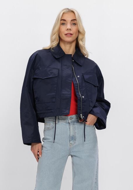 Donkerblauwe MODSTR&Ouml;M Jack ULRIKKEMD JACKET - large