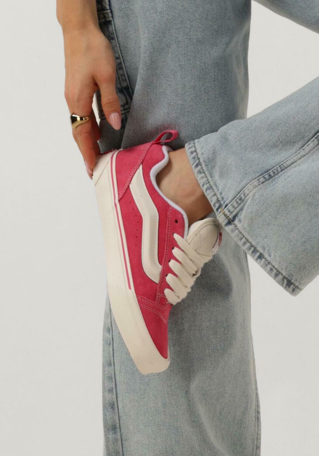 Roze VANS Lage sneakers KNU SKOOL - large