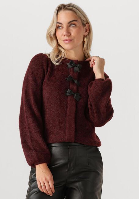 Bordeaux Y.A.S. Trui YASBONA LS KNIT CARDIGAN S. - large