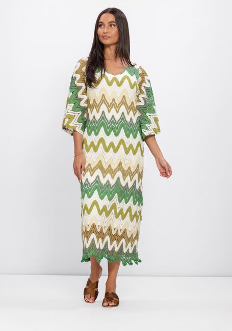 Groene ANA ALCAZAR Maxi jurk 041908-3833 - large