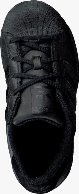 Zwarte ADIDAS Lage sneakers SUPERSTAR KIDS - large