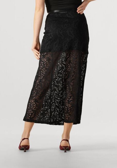 Zwarte HAUTE L'AMITIÉ Rokken SUMMER LACE SKIRT - large