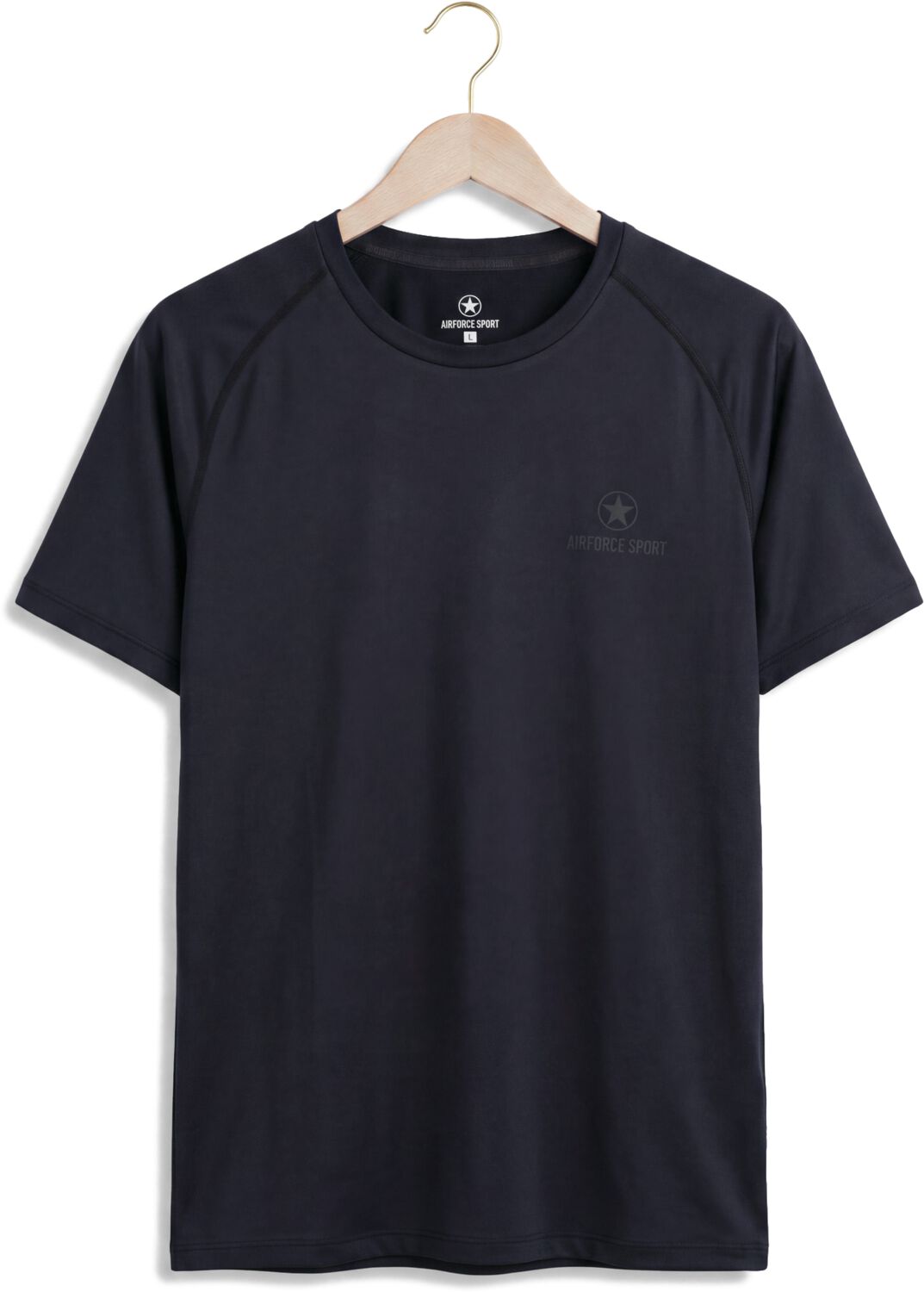 AIRFORCE Heren Polo's & T-shirts Performance Light Thermo Short Sleeve Donkerblauw
