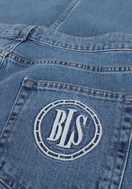 Lichtblauwe BLS HAFNIA Straight leg jeans COMPASS JEANS - large