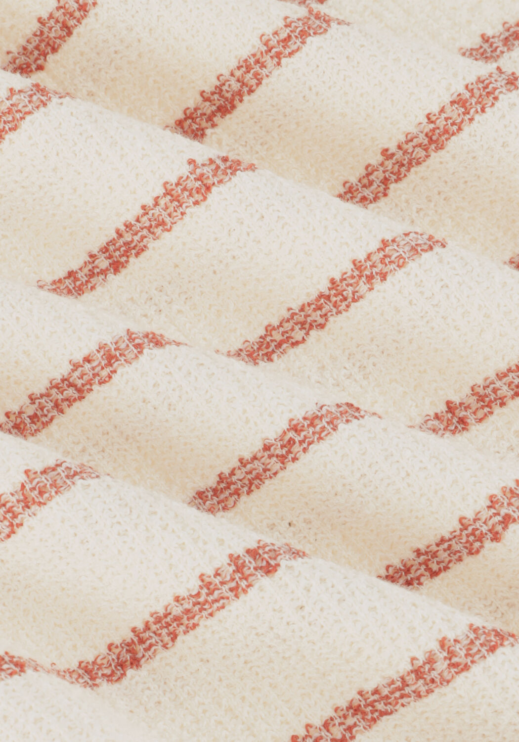 Ecru SELECTED MEN T-shirt SLHDJANGO STRIPE SS O-NECK TEE - large