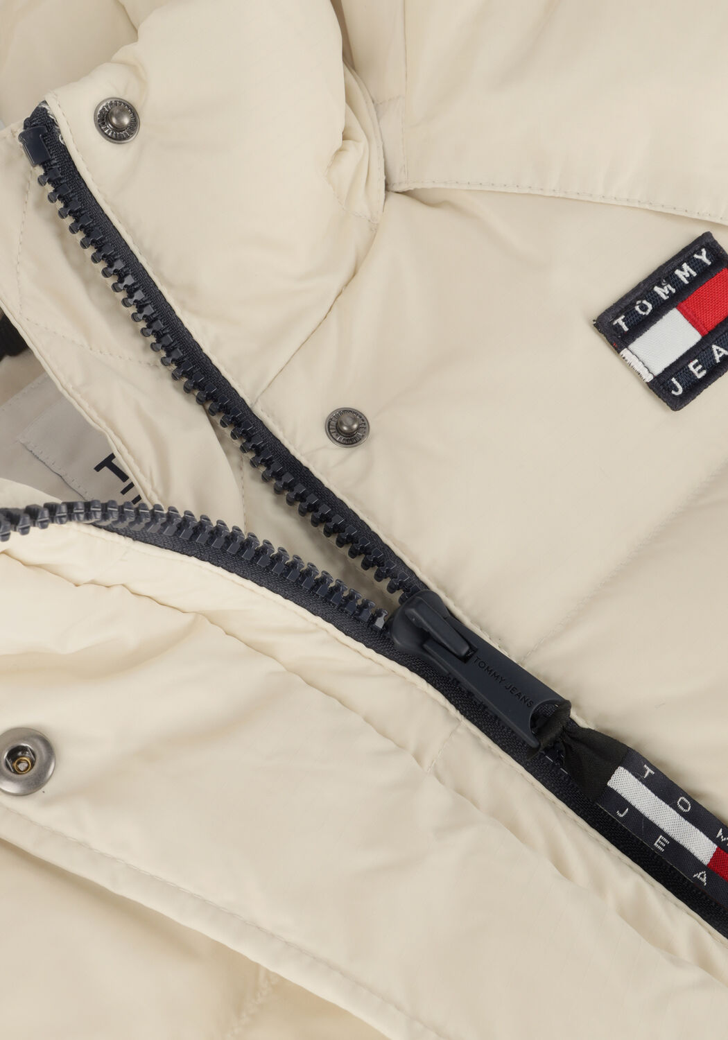 Beige TOMMY JEANS Gewatteerde jas TJW ALASKA LONG PUFFER - large