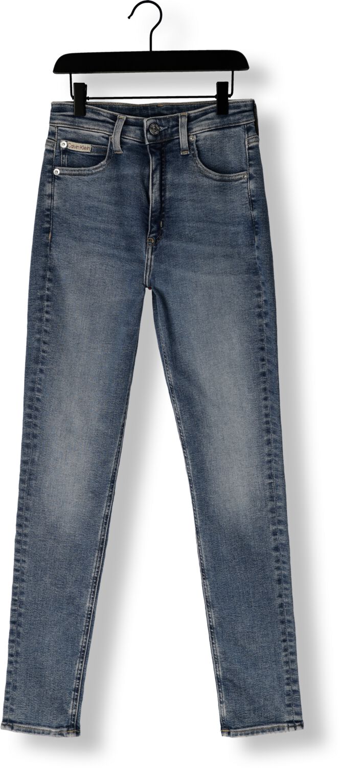 CALVIN KLEIN Dames Jeans High Rise Skinny Blauw