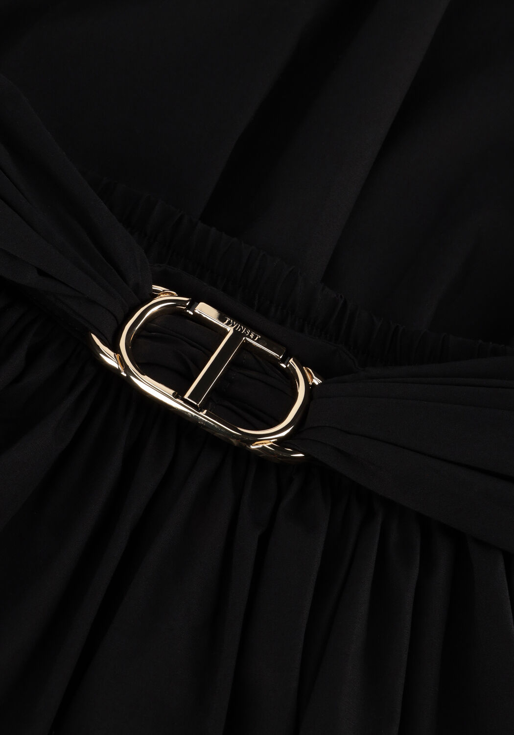 Zwarte TWINSET MILANO Midirok WOVEN SKIRT - large