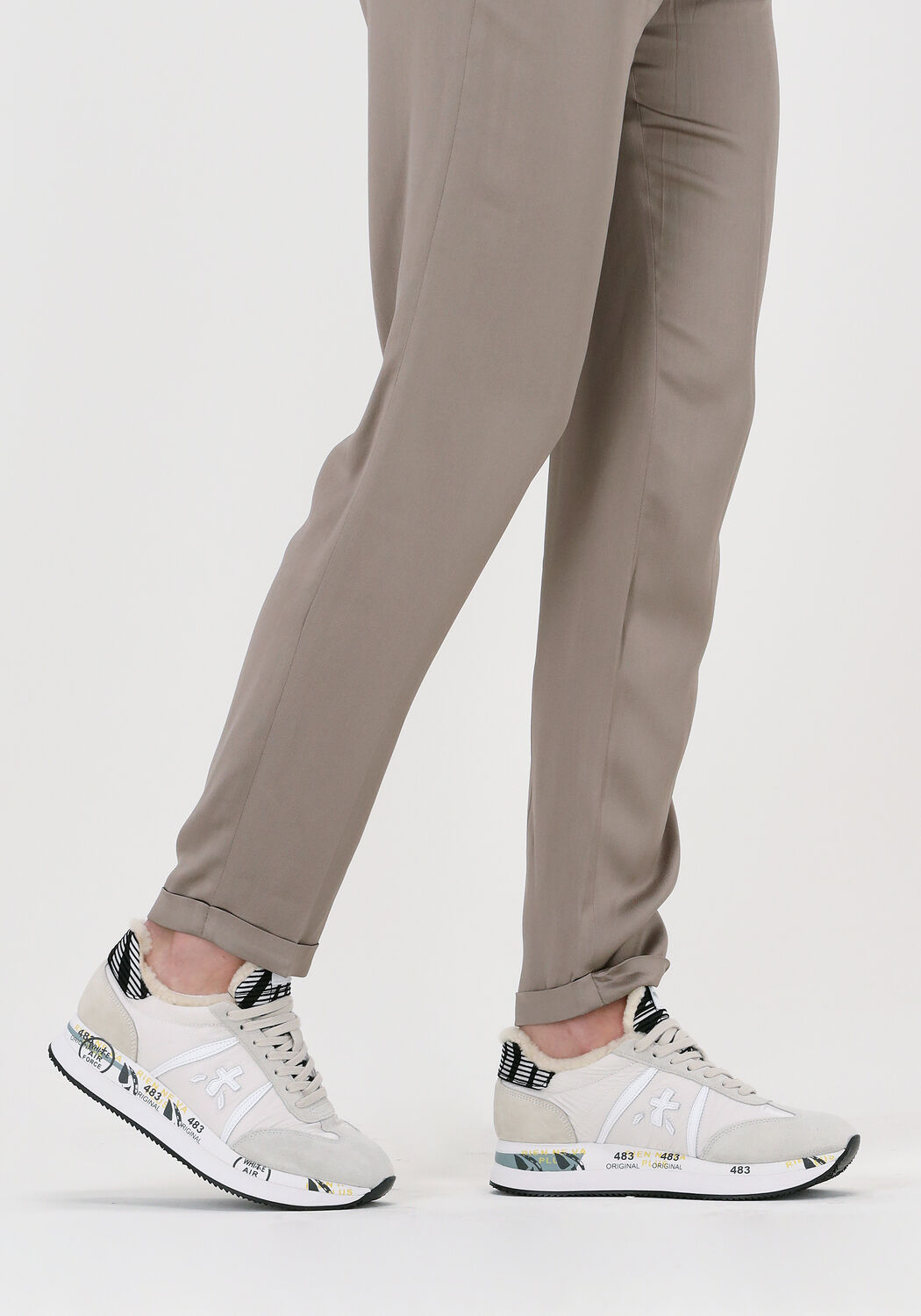 Beige PREMIATA Lage sneakers CONNY - large