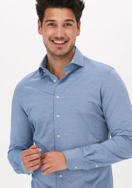 Blauwe PROFUOMO Casual overhemd HADEMAR - large