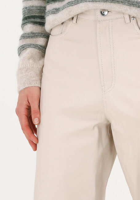 Witte GOOSECRAFT Wijde broek CLEO PANT - large