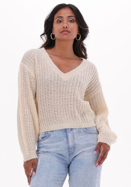 Ecru YDENCE Trui KNITTED SWEATER BERYL - large