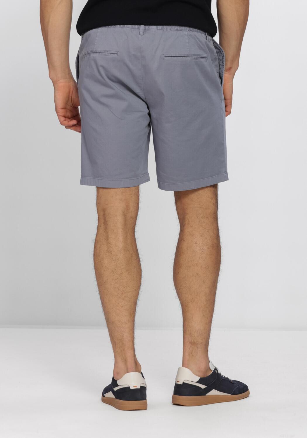 Blauwe PROFUOMO Korte broek SHORT SPRTCORD - large