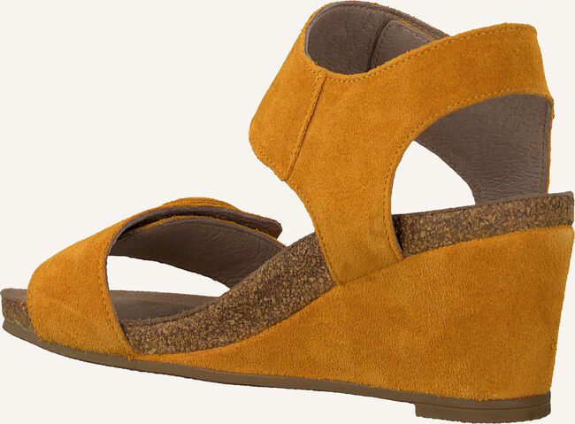 Gele CA'SHOTT Platte sandalen 8029 Gele CA'SHOTT Platte sandalen 8029 - large